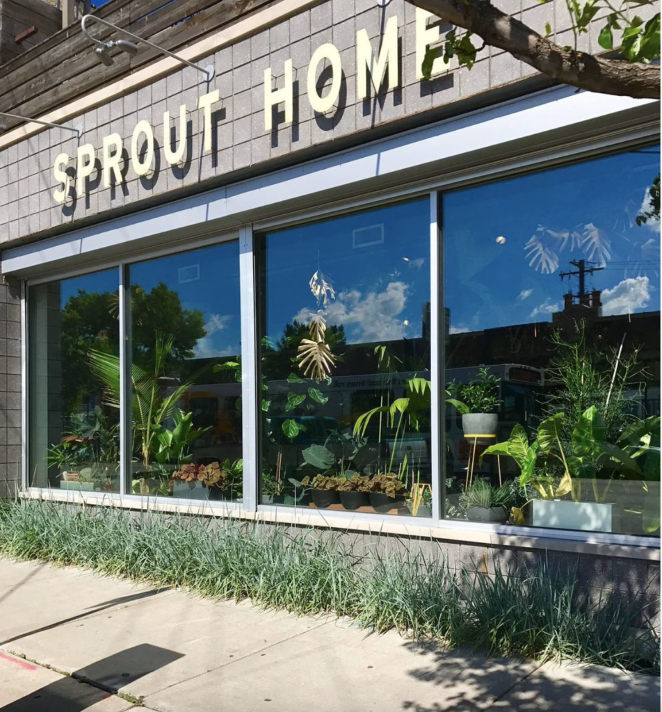 Storefront of Sprout Home Chicago