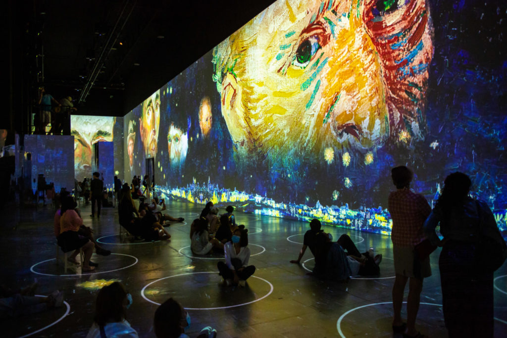 Photos from the Van Gogh Immersive Experience museum